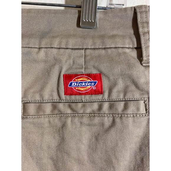 Dickies Khaki Pencil Skirt Womens Size 9 Beige AC4 - Picture 3 of 8